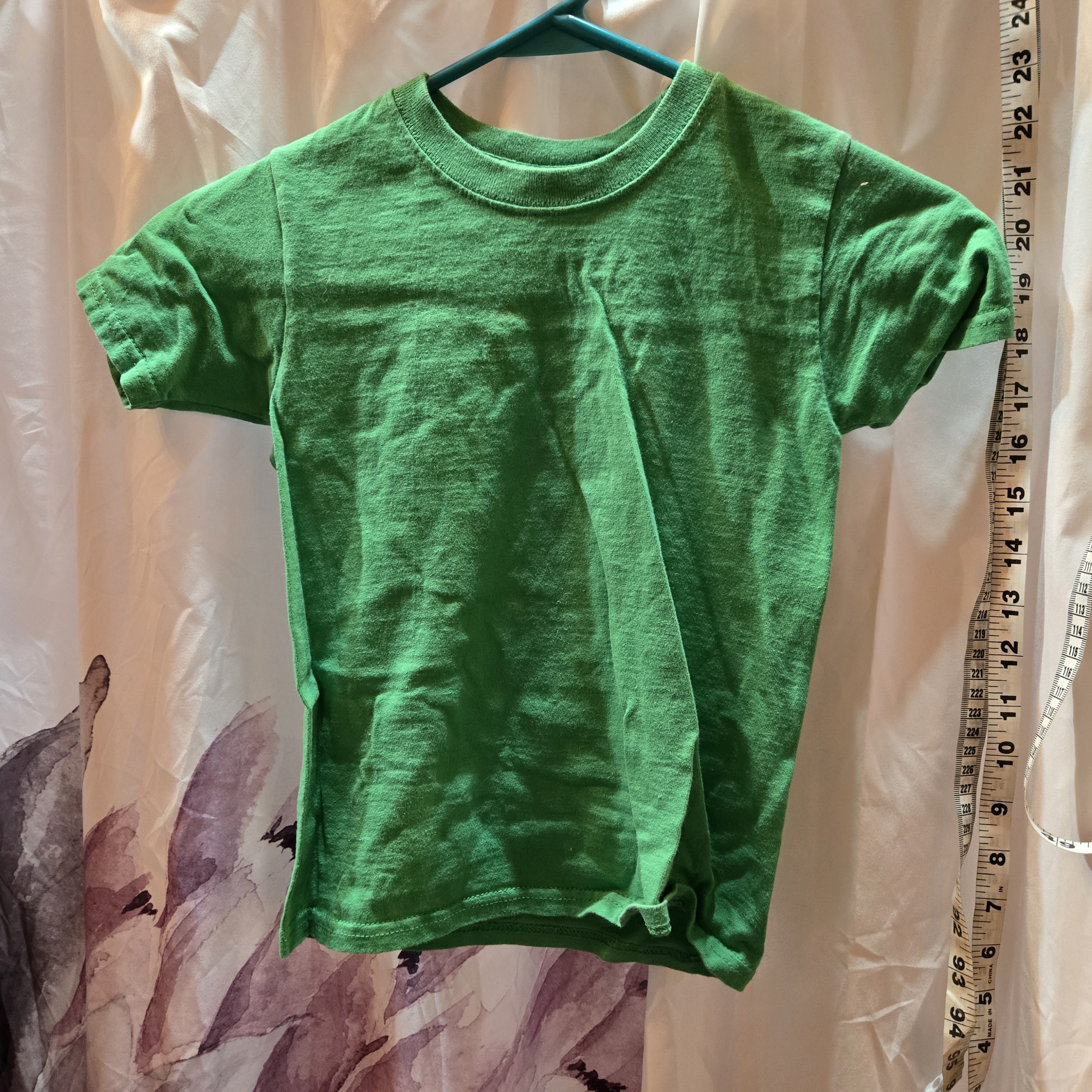 Fruit Of The Loom Vibrant Green Kids Tee